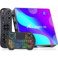 [아마존베스트]Antfraer Android TV Box 10.0,[2020 Newest] DQ6 Android 10.0 TV Box 4GB RAM 64GB ROM, RK3318 Quad-Core 64 Bits Dual-WiFi 2.4GHz/5GHz Bulit-in Antenna Bluetooth, USB 3.0 3D 4K AOSP TV Box