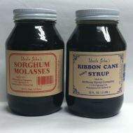 Anthonys Syrup Natural Mississippi Syrup Qt. Sampler Ribbon Cane and Sorghum Syrup