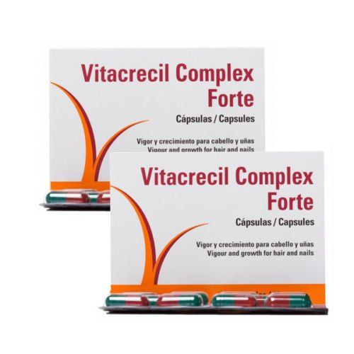  Vitacrecil Complex Forte 2x90 Capsules Hairloss Treatment Antcaida Antiqueda Hair Everyday