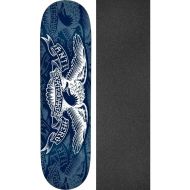 Anti Hero Skateboards Copier Eagle Skateboard Deck - 8.25 x 32 with Mob Grip Perforated Black Griptape - Bundle of 2 Items
