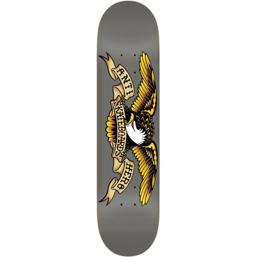  Anti-Hero Classic Eagle Skateboard Deck - Grey - 8.25