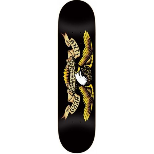  Anti Hero Classic Eagle Skateboard Deck (Black, 8.12)