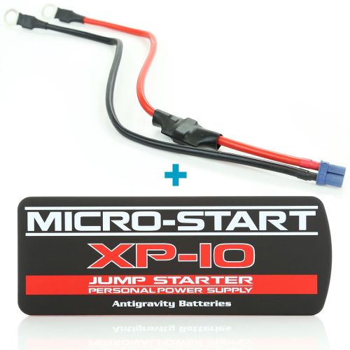  Antigravity Batteries XP-10 Micro-Start Portable Jump-Starter Power Supply Kit & Clampless Starting Harness 2-pc Combo