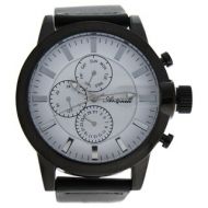 Antoneli AG1901-17 Black/Mens Black Leather Strap Watch