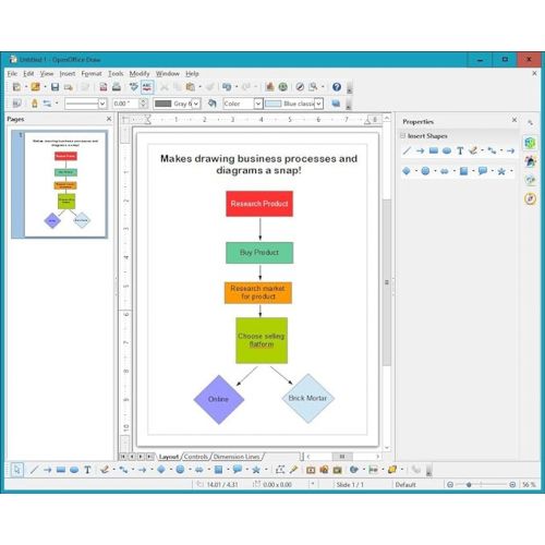  Office Suite on DVD for Home Student and Business, Compatible with Microsoft Office Word Excel PowerPoint for Windows 11 10 8 7 powered by Apache