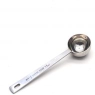 Antrader Food Grade 430 Stainless Steel 15ml Coffee Scoop, 5.7-inch Measuring Table Spoon with Long Handle
