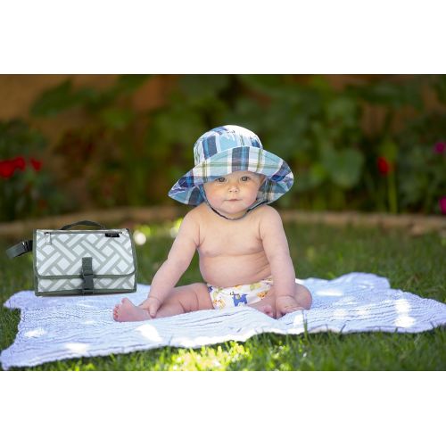  Anvy & me Anvy & Me Diaper Changing Clutch with Changing Pad for Baby Infants and Toddlers, Portable...