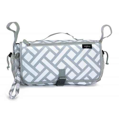  Anvy & me Anvy & Me Stroller Organizer Diaper Bag, Parquet Ways