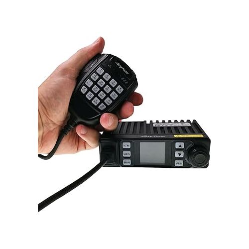  AnyTone AT-779UV Mini Size Dual Band Transceiver Mobile Radio VHF/UHF 2 Way Radio Car Tranceiver