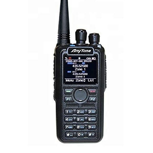  AnyTone AT-D878UV GPS + 3 Free Items !! Updated firmware Upgraded 3100mAh Battery Dual Band DMRAnalog 144 & 480 MHz Radio