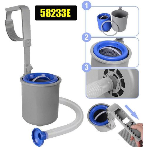  Aoheke Above Ground Swimming Pool Surface Skimmer Debris Cleaner for Bestway 58233E