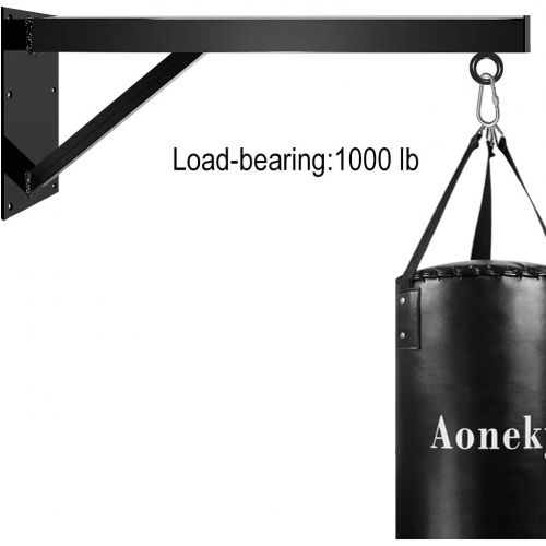  Aoneky Wall Mount Heavy Bag Hanger - Heavy Duty Punching Bag Hanger - Boxing Bag Mounting Bracket