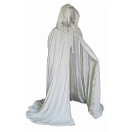 Aorme Halloween Hooded Cloaks Medieval Costumes Cosplay Wedding Capes Robe