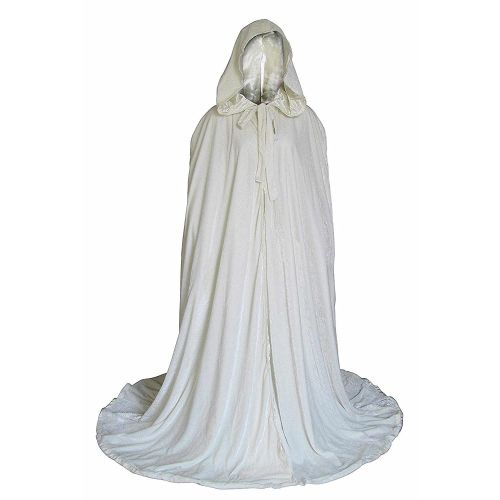  Aorme Halloween Hooded Cloaks Medieval Costumes Cosplay Wedding Capes Robe