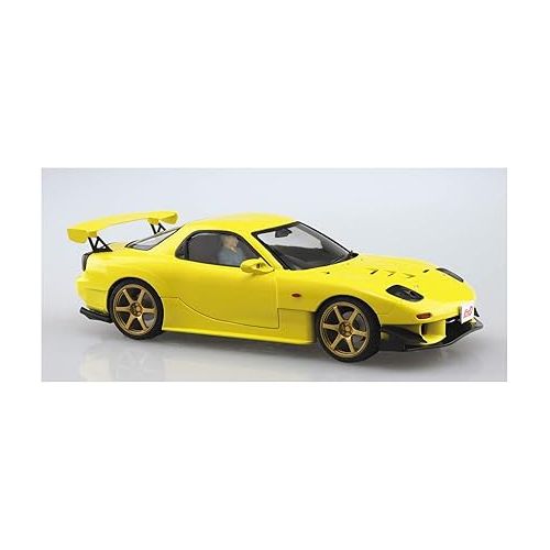  Aoshima Initial D: Takahashi Keisuke’s FD3S RX-7 Project D 1:24 Scale Model Kit