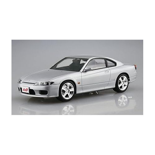  Aoshima Initial D Nissan Silva S15 (Two Guys from Tokyo) 1:24 Scale Plastic Model Kit