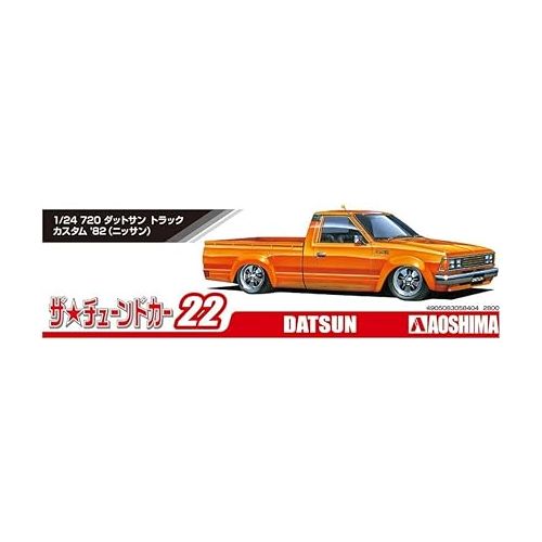  Aoshima Nissan Datsun Truck Custom 82 1:24 Scale Model Kit