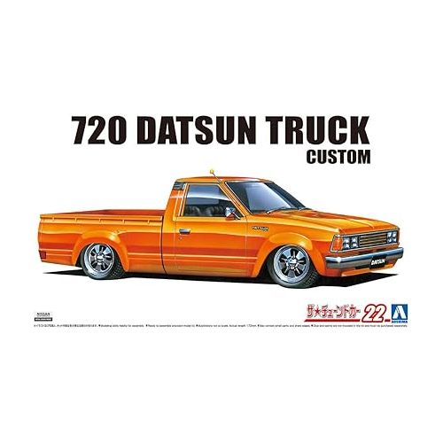  Aoshima Nissan Datsun Truck Custom 82 1:24 Scale Model Kit