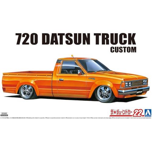  Aoshima Nissan Datsun Truck Custom 82 1:24 Scale Model Kit