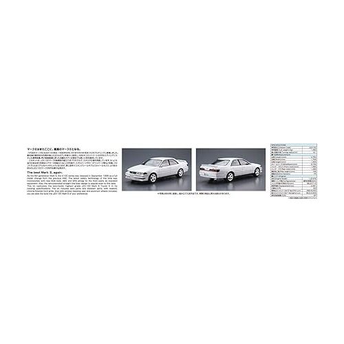  Aoshima Toyota JZX100 Mark II Tourer V '00 1:24 Scale Model Kit