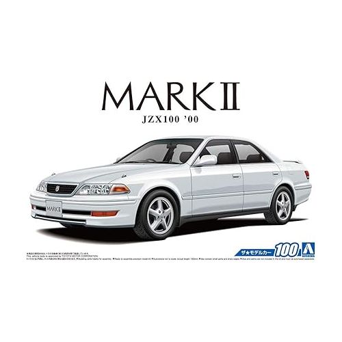  Aoshima Toyota JZX100 Mark II Tourer V '00 1:24 Scale Model Kit