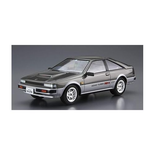  Aoshima Bunka Kyozai 1/24 The Model Car Series No. 84 Nissan S12 Sylvia/Segal Turbo RS-X 1984 Plastic Model