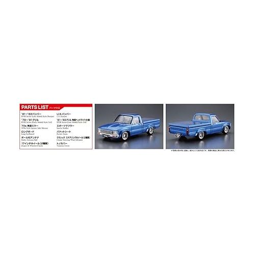  Aoshima Toyota RN30 Hilux Custom ’78 1:24 Scale Model Kit