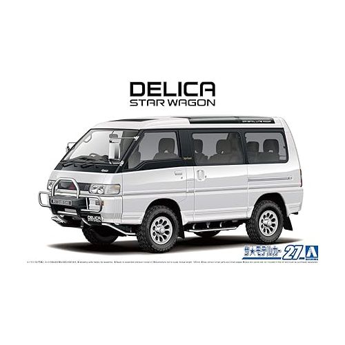  Aoshima Mitsubishi P35W Delica Star Wagon ’91 1:24 Scale Model Kit