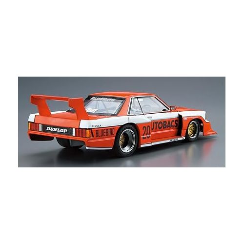  Aoshima Nissan KY910 Bluebird Super Silhouette ’83 1:24 Scale Model Kit