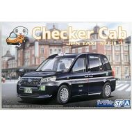 Aoshima 1/24 Scale Ntp10 JPN Taxi '17 Checker Cab - Plastic Model Buiding Set # 57179