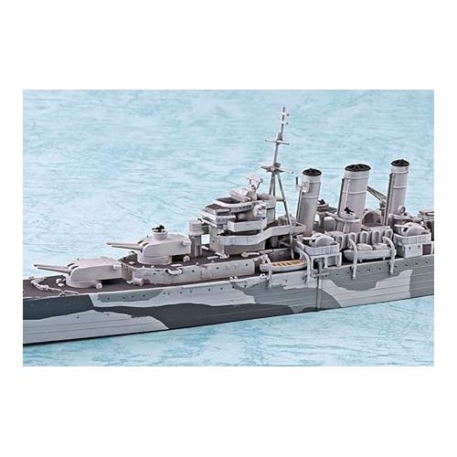  Aoshima Waterline 56707 Royal Navy Heavy Cruiser HMS Norfolk 1/700 Scale kit