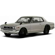 Aoshima 1/32 Scale Skyline 2000 GT-R (Silver) - Plastic Model Building Kit # 05882