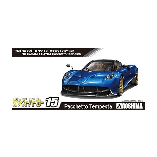  Aoshima Pagani Huayra Pacchetto Tempesta ’16 1:24 Scale Model Kit