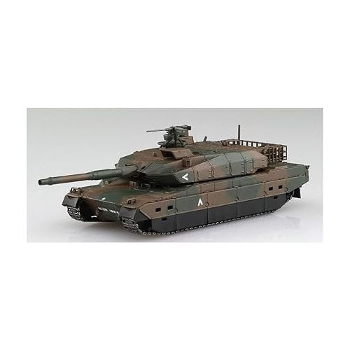  Aoshima 54321 AFV Series No. 16 JGSDF Type 10 Tank w/Type 73 Extra Large Semi-Trailer Truck 1/72 kit - Plastic Model Building Kit # 54321