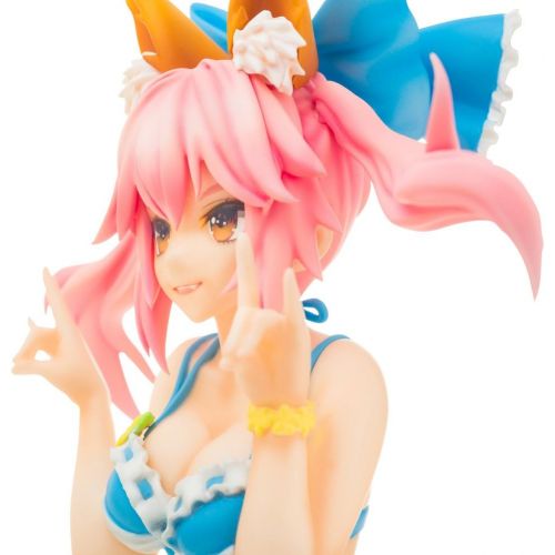  Aoshima Bunka kyozai (AOSHIMA) Aoshima FateEXTELLA PVC Statue 18 Tamamo no Mae Summer Vacation Ver. 24 cm