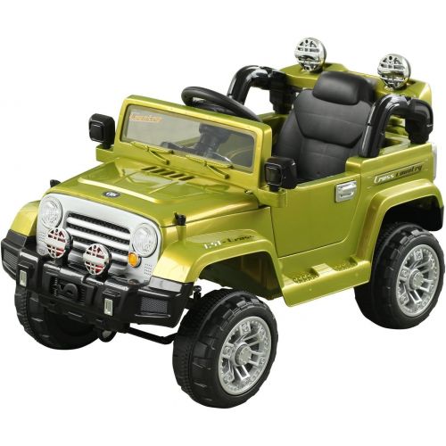  Aosom 12V Kids Electric Battery Powered Ride On Toy Off Road Car Truck w Remote Control - White