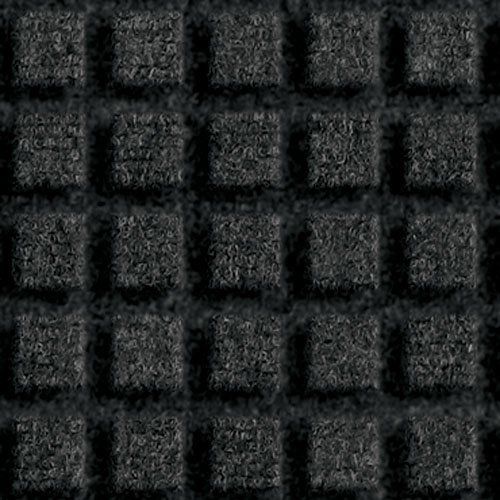  Apache Mills Eco Mat Squares Entrance Door Mat, 4-feet by 6-Feet, Onyx