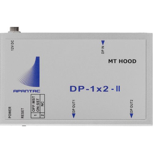  Apantac MT HOOD DP-1X2-II DisplayPort 1x2 II Distribution Amplifier/Splitter