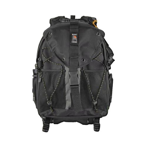 Ape Case, ACPRO2000, Large backpack, Laptop compartment, Padded, Rain cover included, Adjustable straps, Camera Backpack, Equipment bag, Black (ACPRO2000)