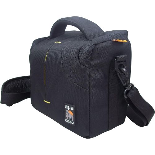  Ape Case ACPRO338W Metro Collection Standard Camera Case (Black),Small