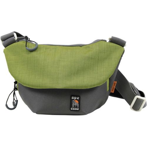  Ape Case, Messenger Bag, Large, Green, Camera Insert Included, Shoulder Strap Included, Tablet Compartment (AC580G)