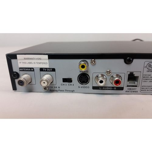  [아마존베스트]Apex DT250A Digital Converter Box with Analog Passthrough