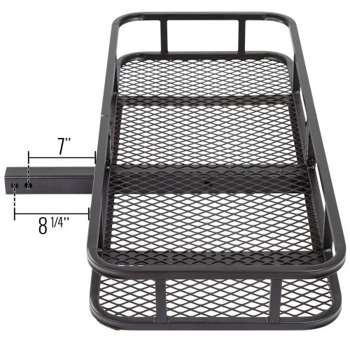  Apex CCB-6020-DLX 60” Long Steel Basket Hitch Cargo Carrier