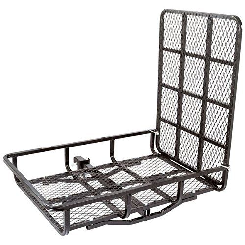  Apex UCC500 Hitch-Mounted Steel Cargo Carrier with Ramp-500lb. Capacity
