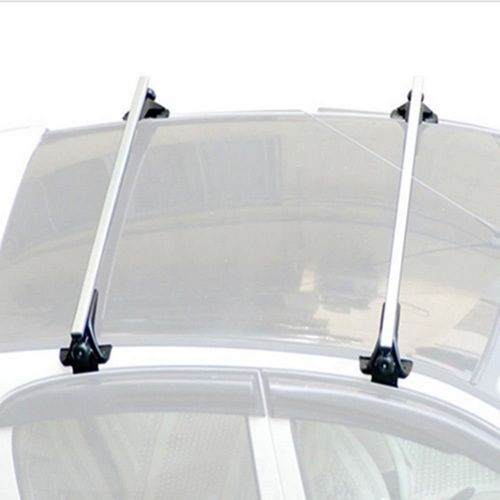  Apex Car Top Luggage Cross Bar Aluminum Roof Rack Carrier Skidproof with 3 Clamps For Ford F-150 F-350 F-450