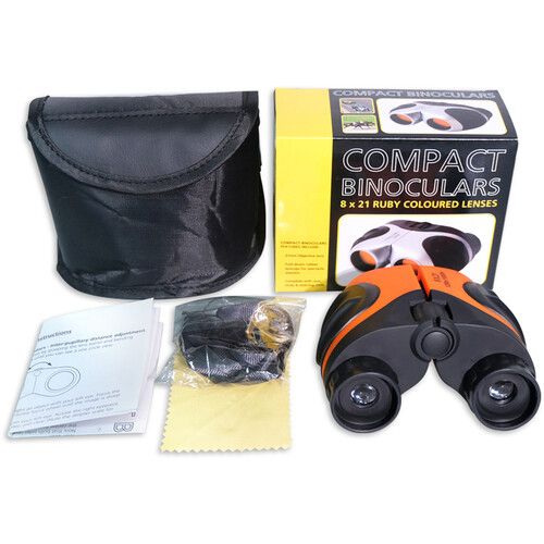  Apexel 8x21 Kids Binoculars (Orange)