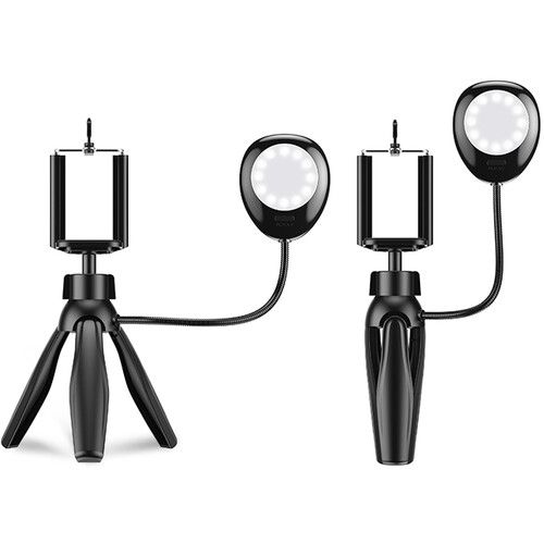  Apexel Mini Tabletop Tripod with LED Light