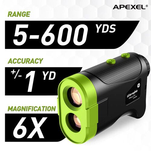  Apexel 6x24 Laser Rangefinder (656-yd Range)