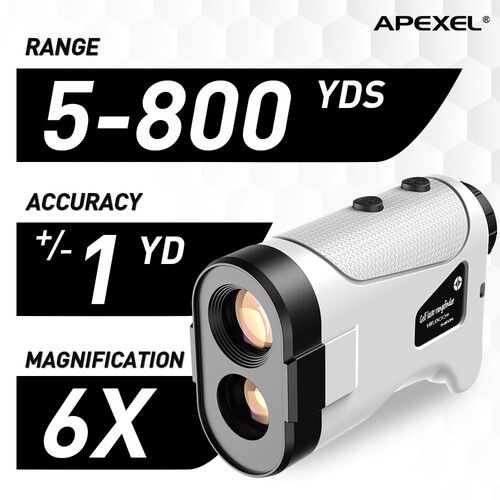  Apexel 6x24 Laser Rangefinder (875-yd Range)