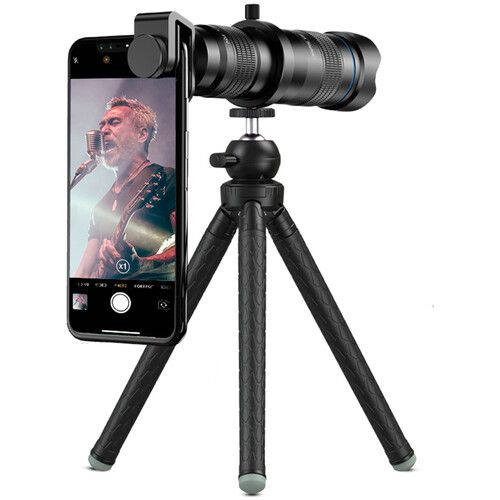  Apexel Extendable Smartphone Tripod With Ball Head (43.4